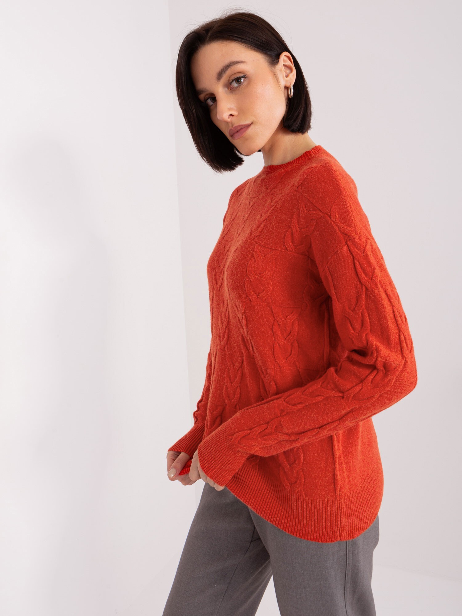 Wool Fashion Italia Sweater-AT-SW-2340.43-dark orange