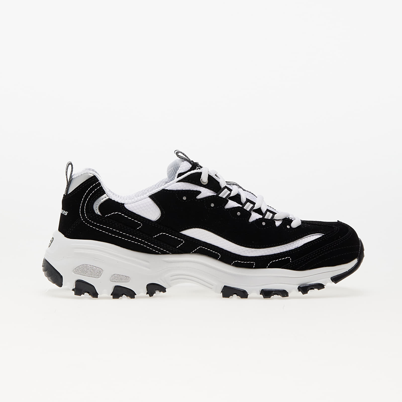 Skechers D'Lites Black/ White