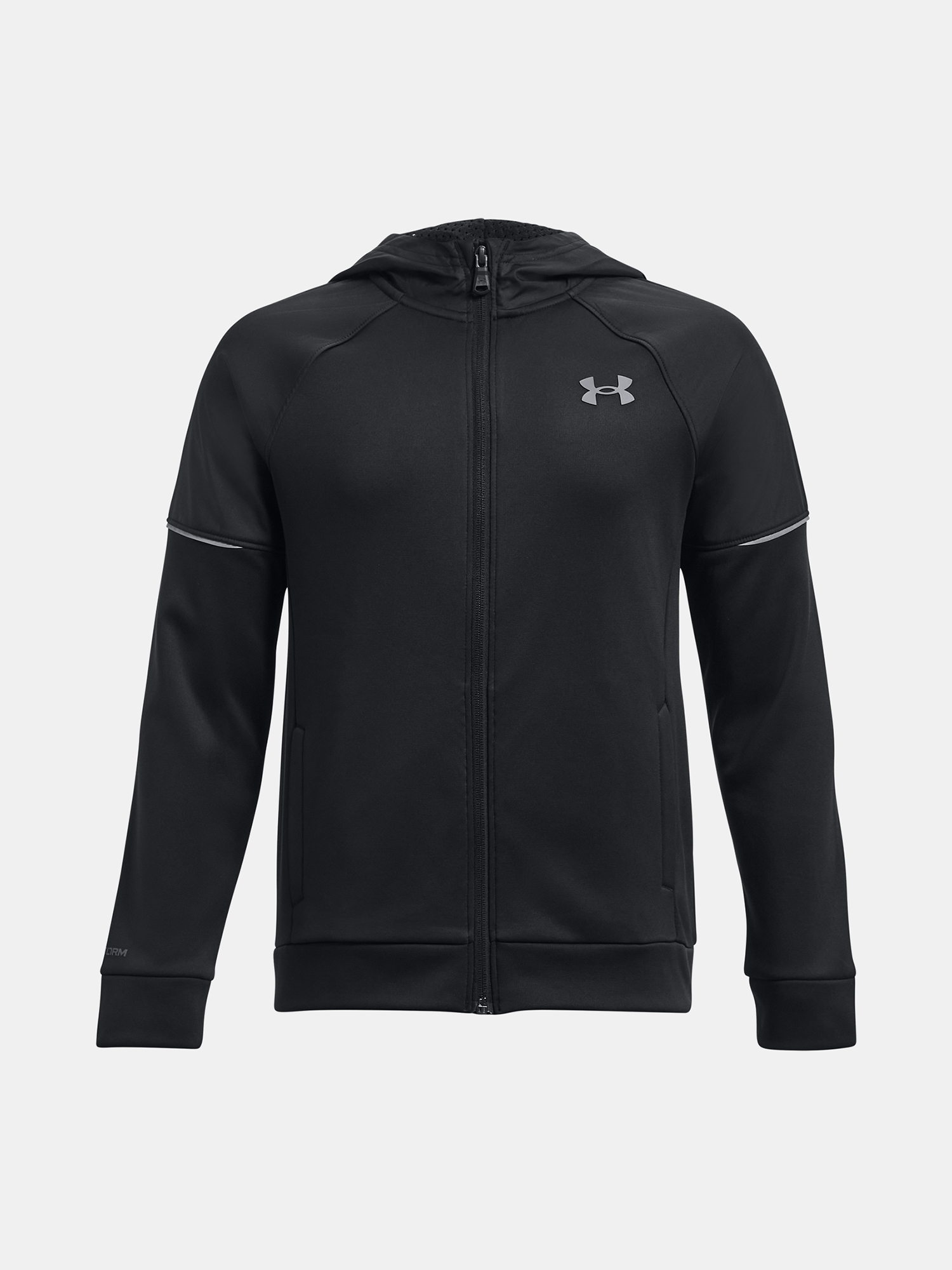 Čierna športová mikina Under Armour UA AF Storm FZ Hoodie