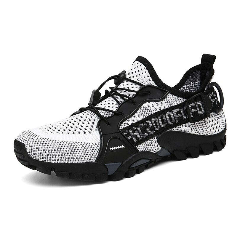 MIXI FASHION Trekové tenisky pánské turistické boty letní s nápisy