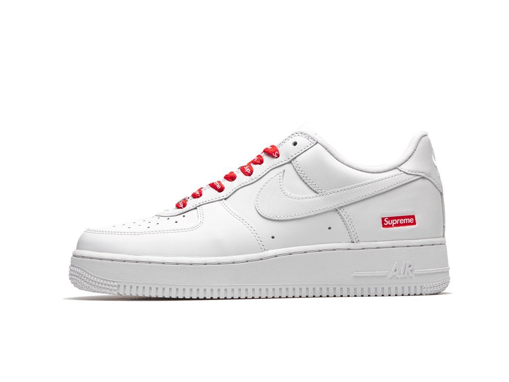 Nike Air Force 1 Low Supreme White Veľkosť: 38.5
