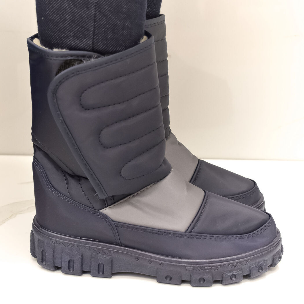 SKARPOL Detské tmavomodré snehule LIFERY 32-36