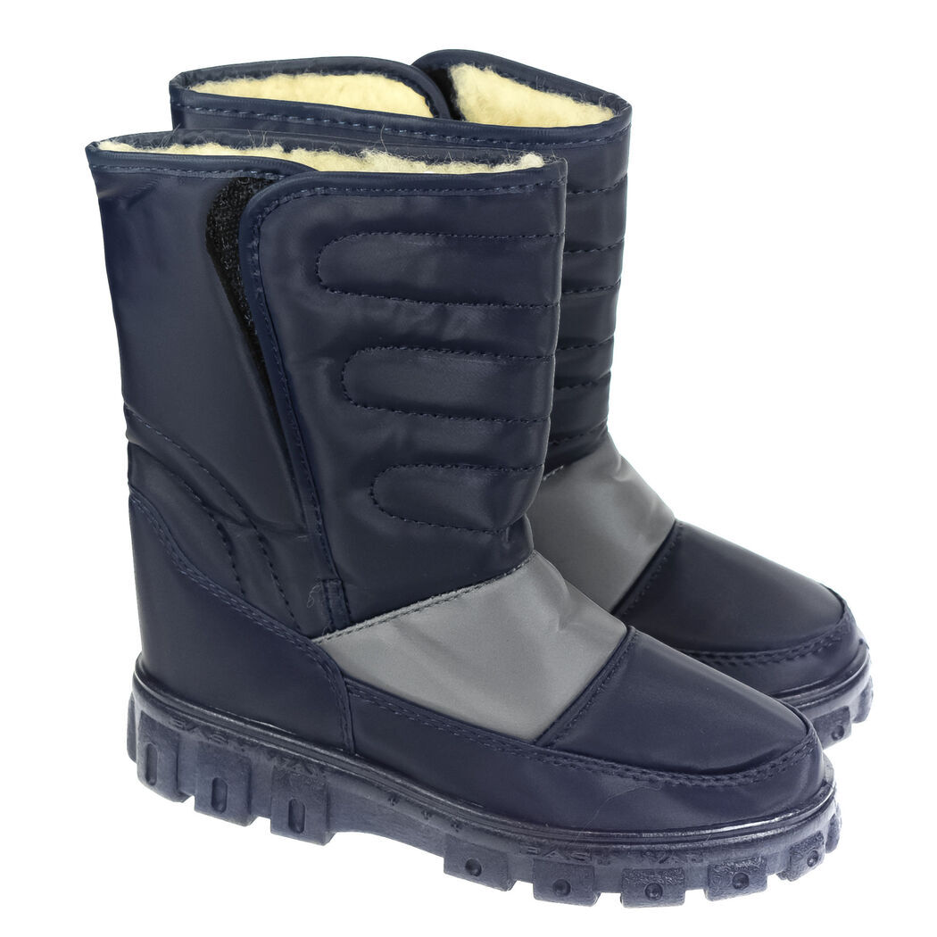 SKARPOL Detské tmavomodré snehule LIFERY 32-36