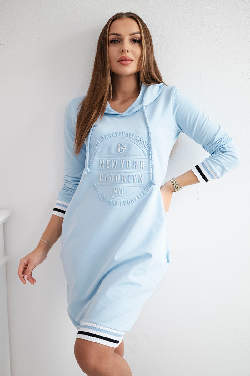 Fashionweek Mikinové šaty s kapucňou Brooklyn K62095
