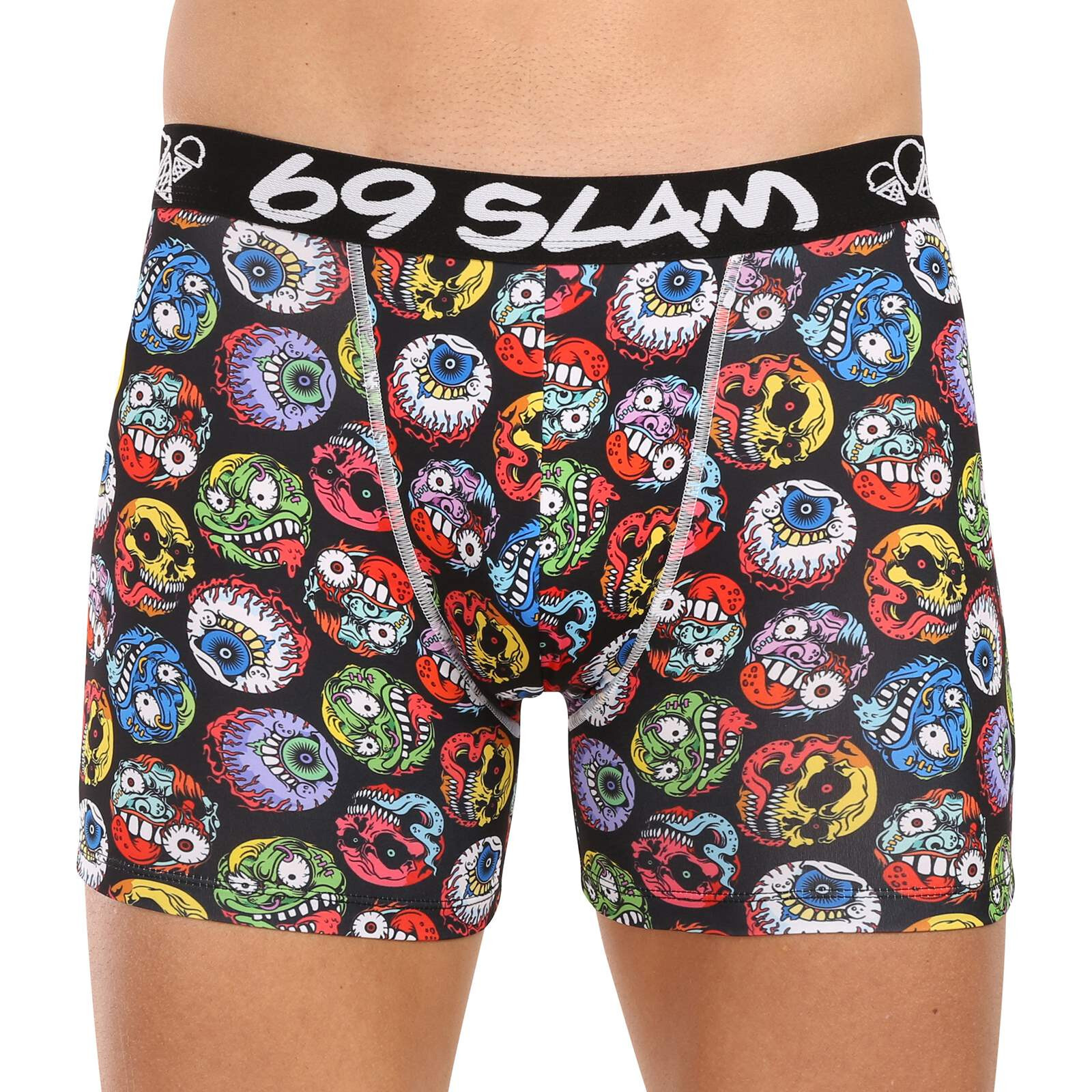 Pánske boxerky 69SLAM fit monster ball dylan (MBYMNR-PO)