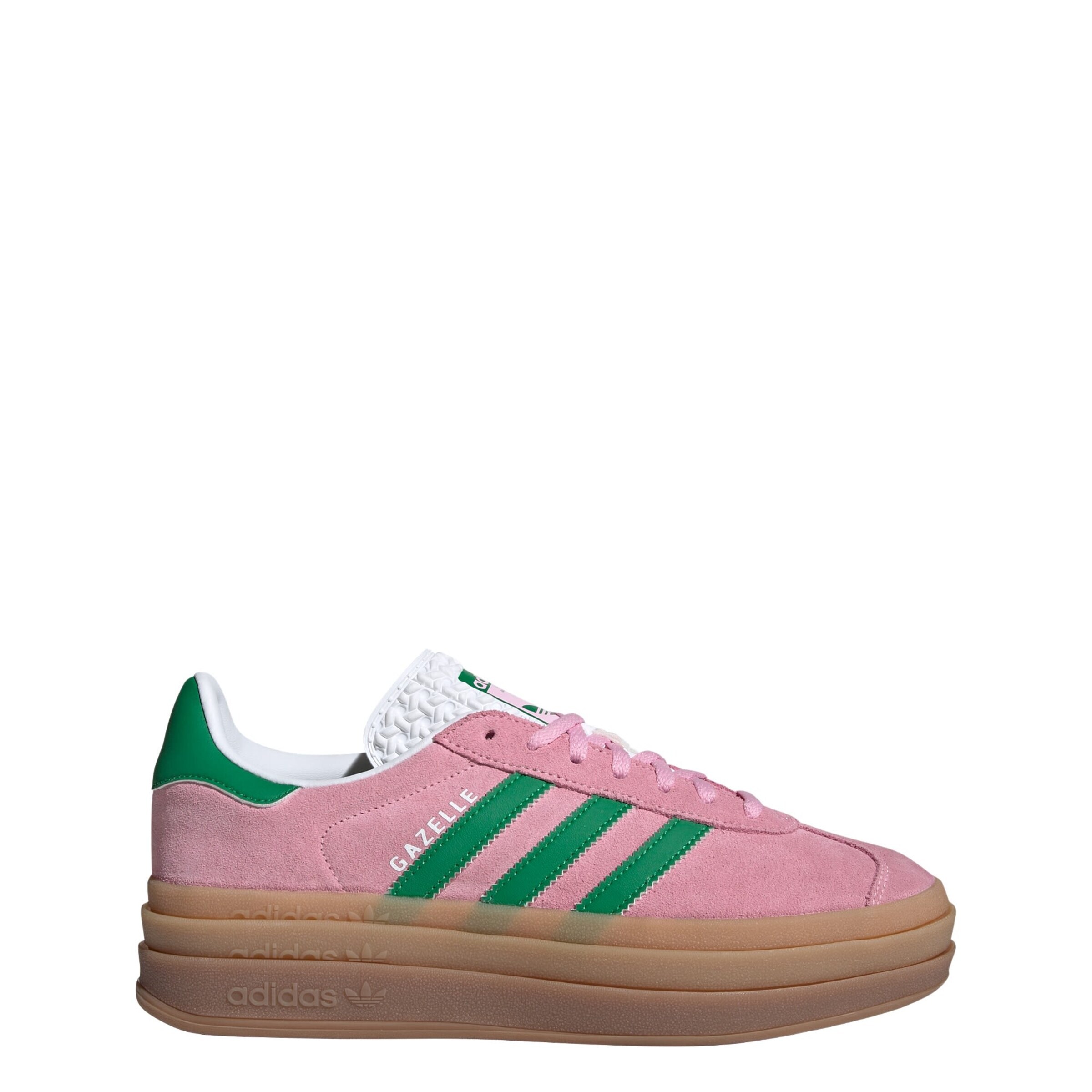 ADIDAS ORIGINALS Nízke tenisky 'Gazelle Bold' zelená / staroružová / biela