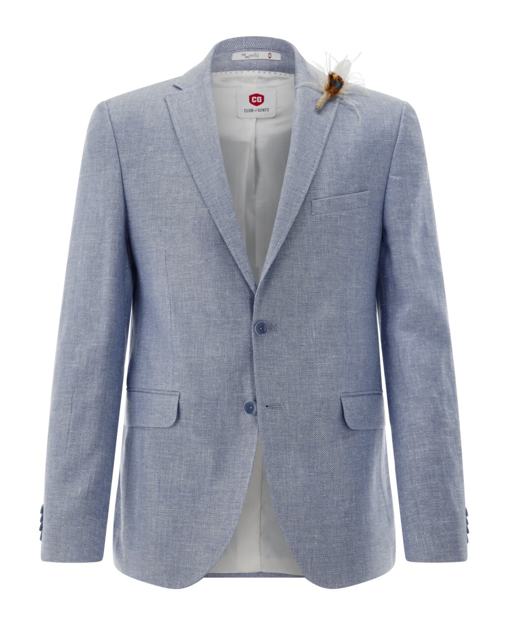 Pánske ľanové oblekové sako CLUB OF GENTS
