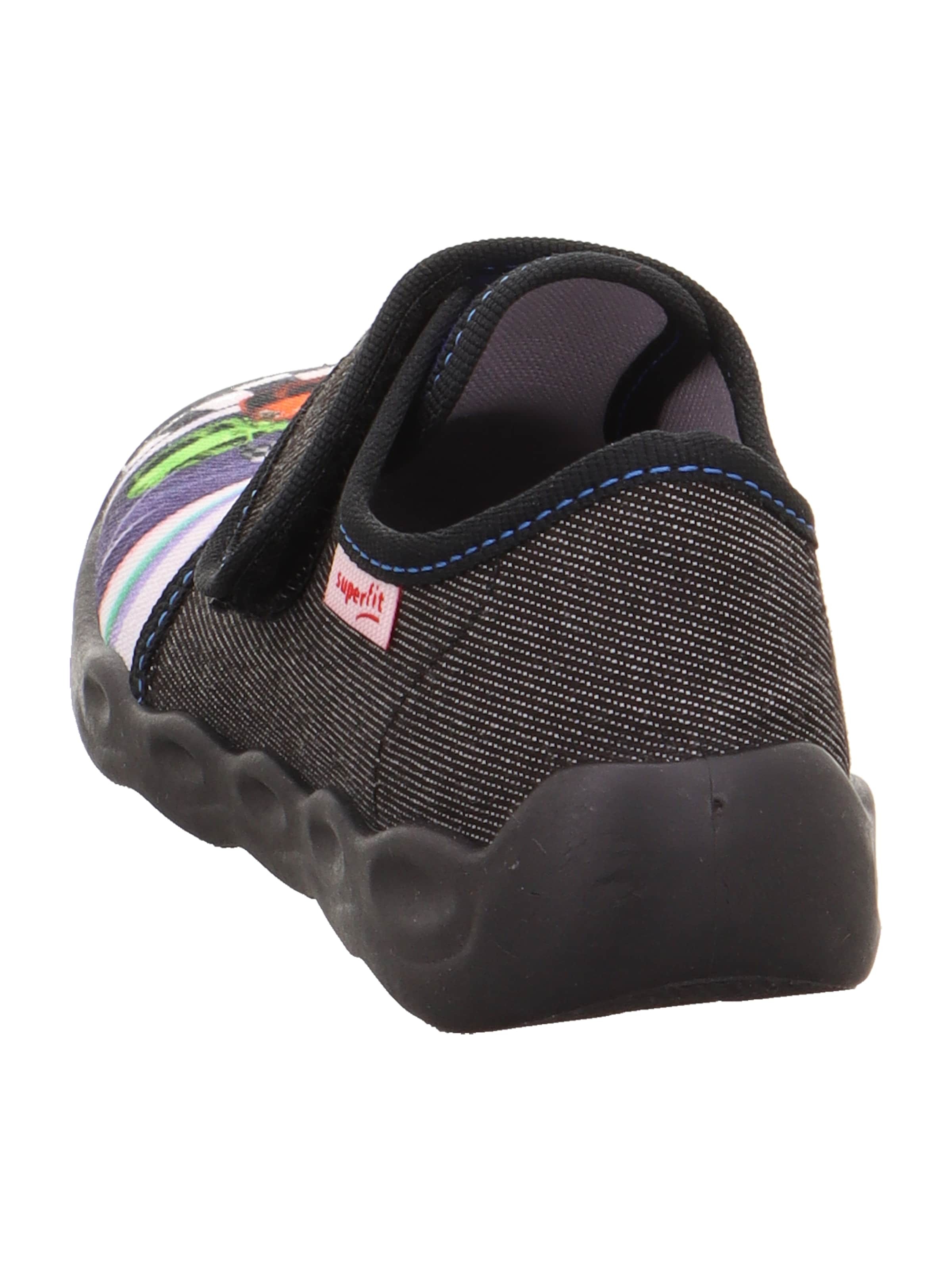 SUPERFIT Papuče 'BUBBLE' svetlomodrá / oranžová / ružová / čierna