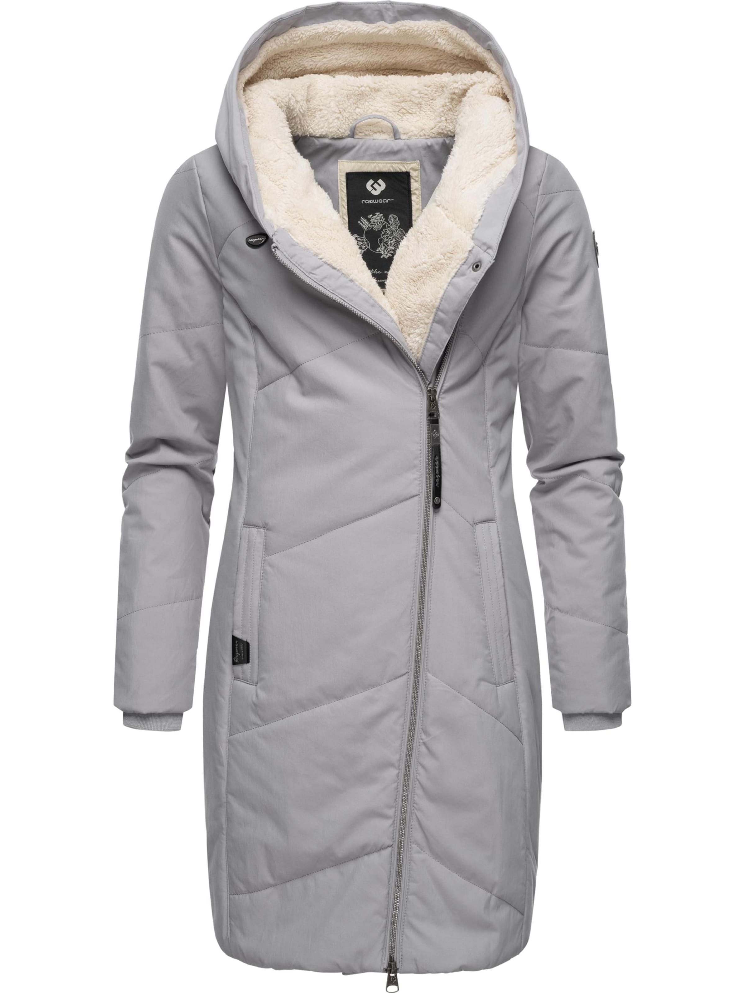 Ragwear Zimný kabát 'Gordon' béžová / sivá