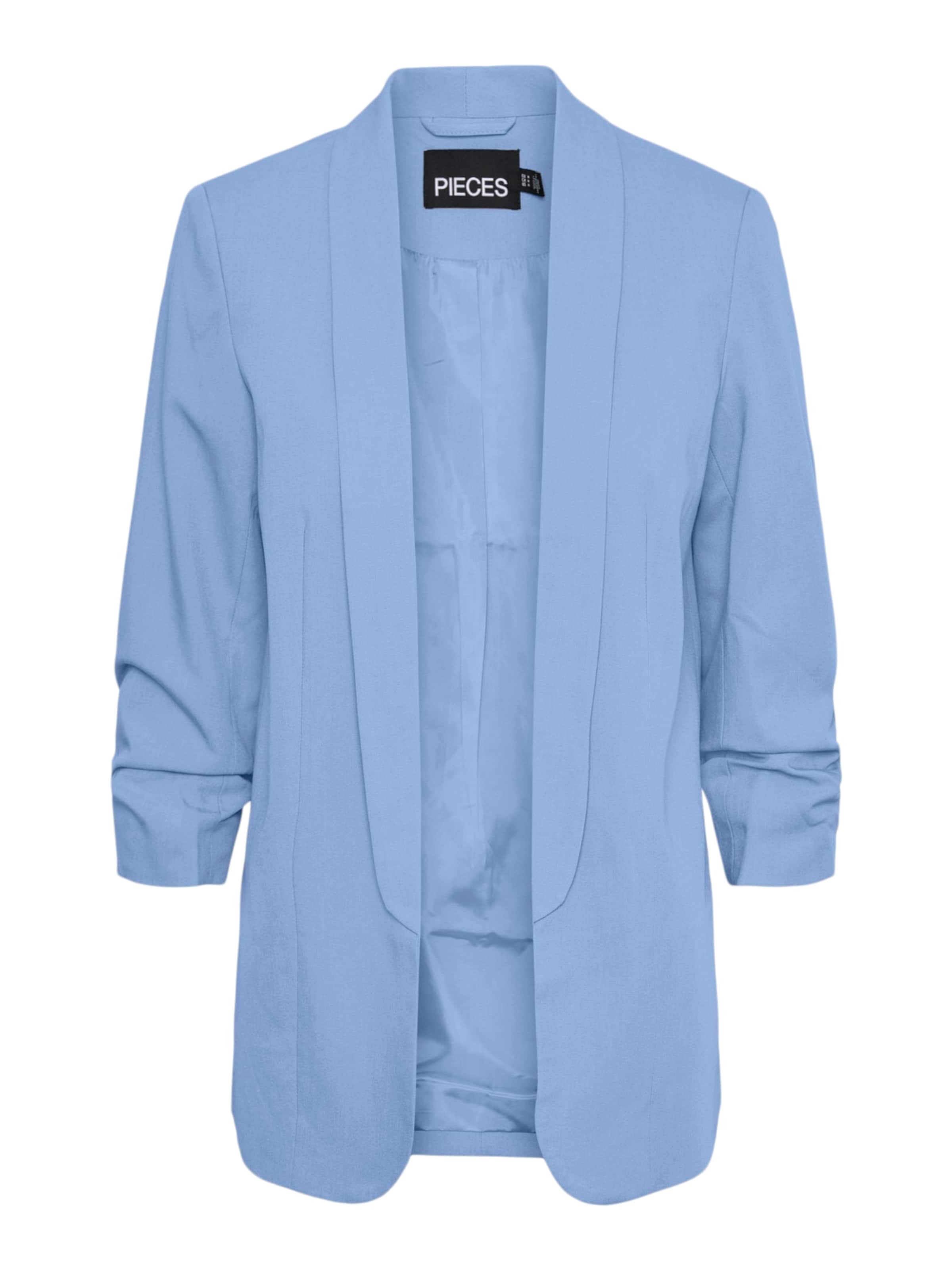 PIECES Blejzer 'Bosella' modrosivá