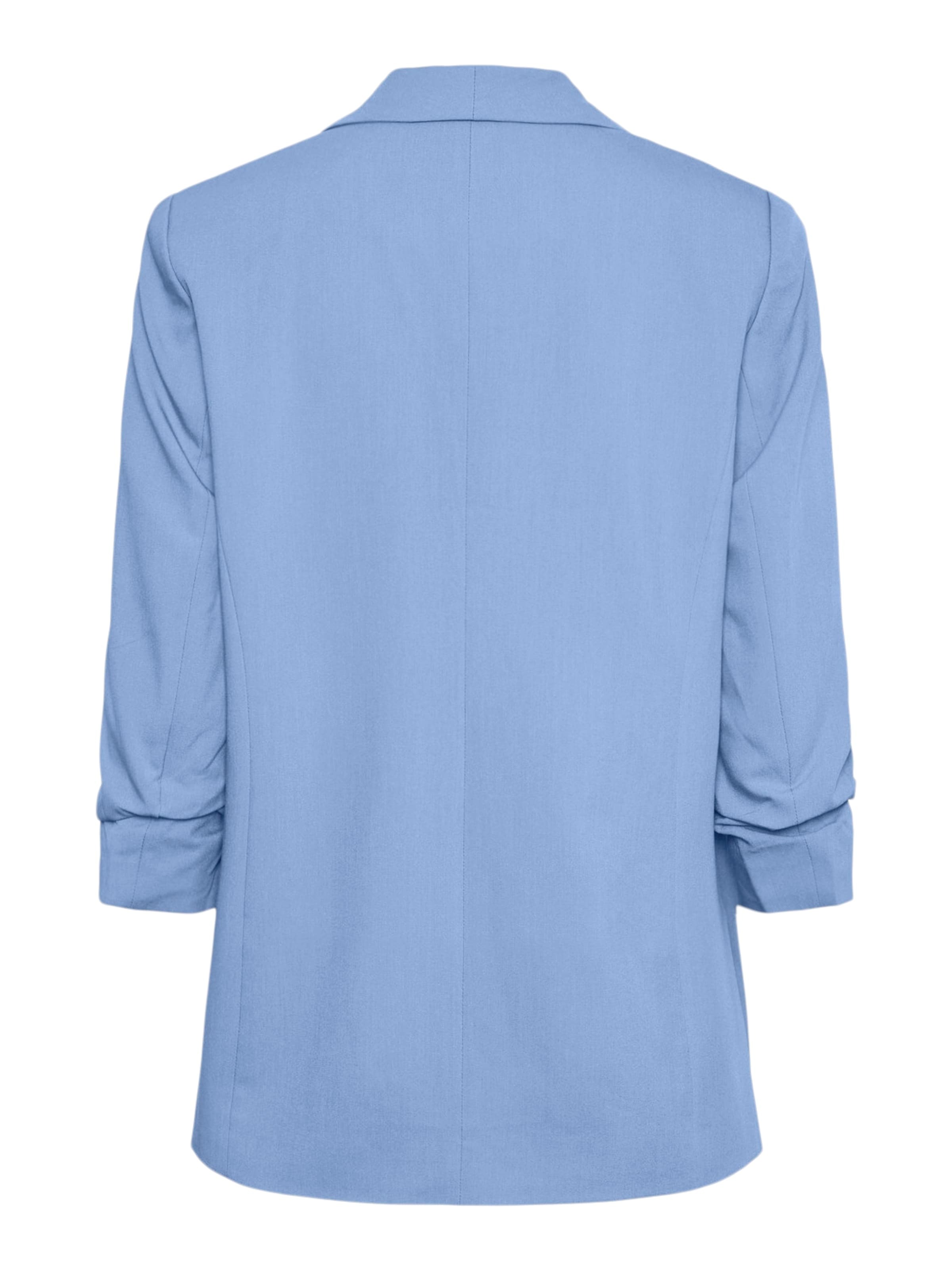 PIECES Blejzer 'Bosella' modrosivá
