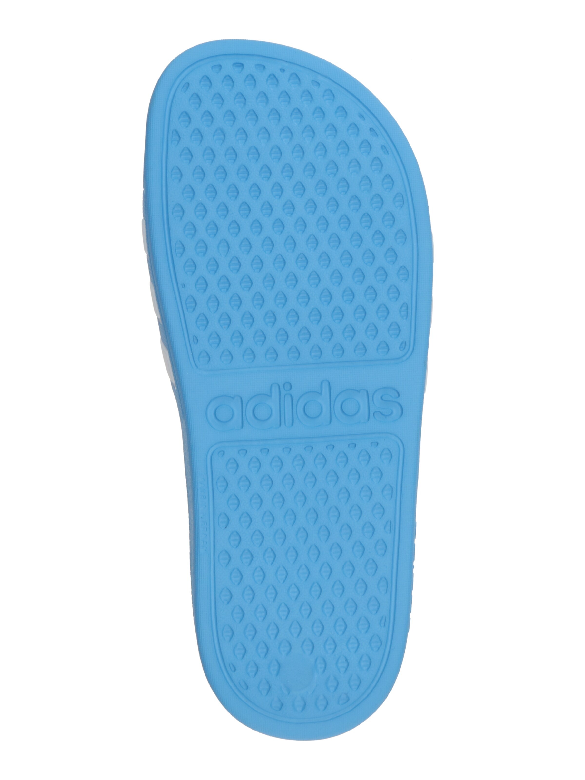ADIDAS SPORTSWEAR Plážové / kúpacie topánky 'Adilette Aqua' azúrová / biela