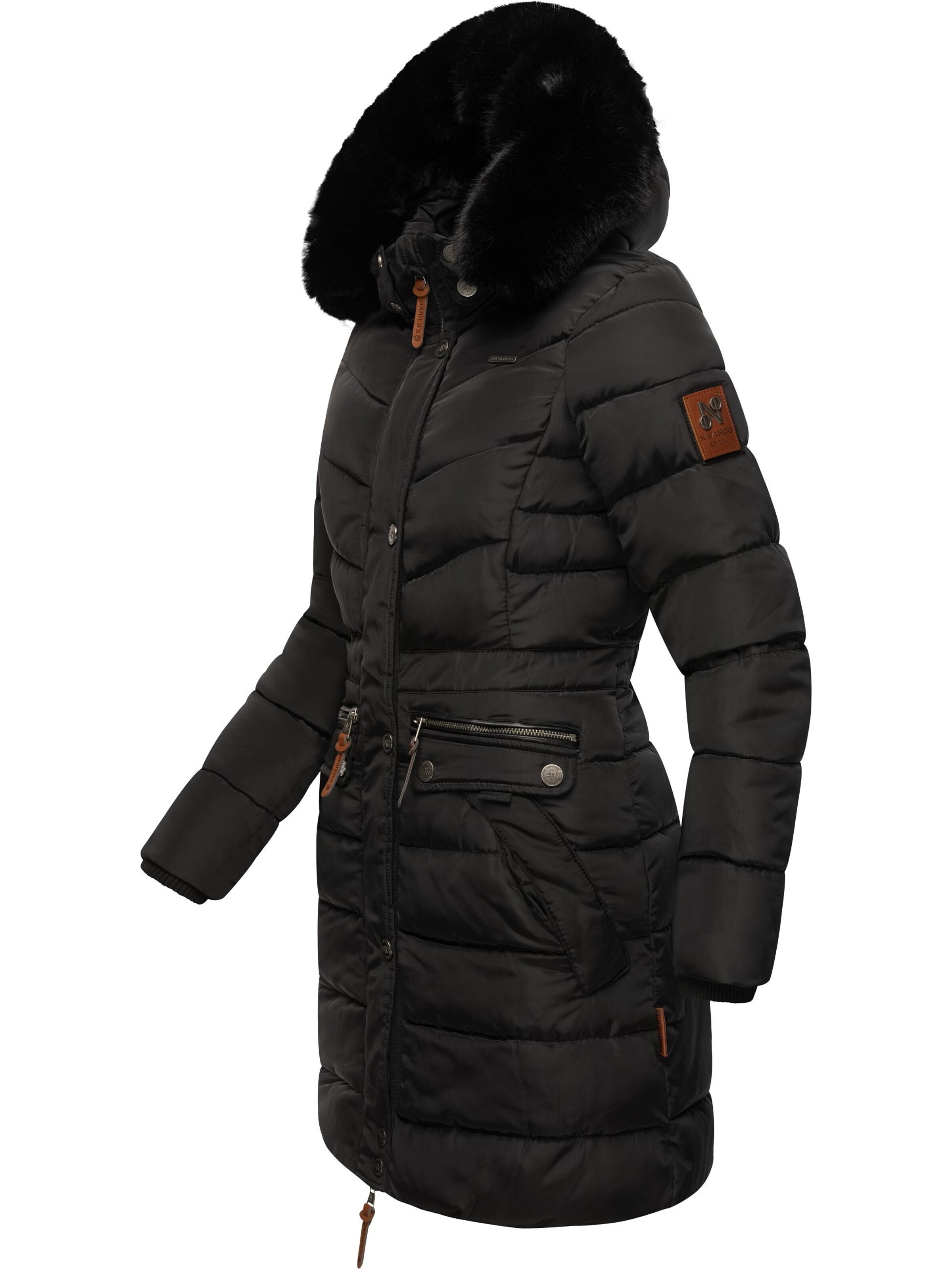 NAVAHOO Zimný kabát 'Paula' čierna