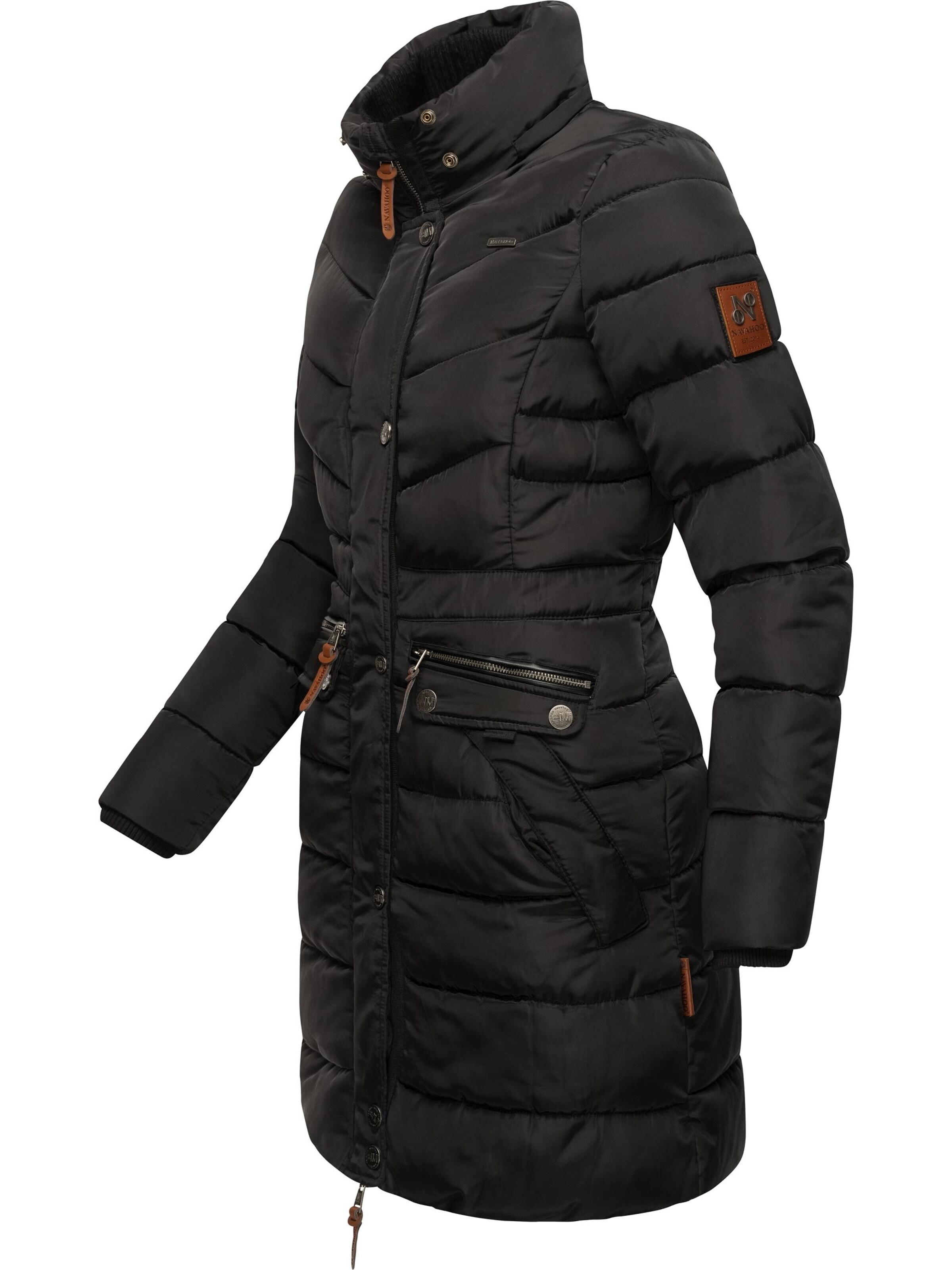 NAVAHOO Zimný kabát 'Paula' čierna