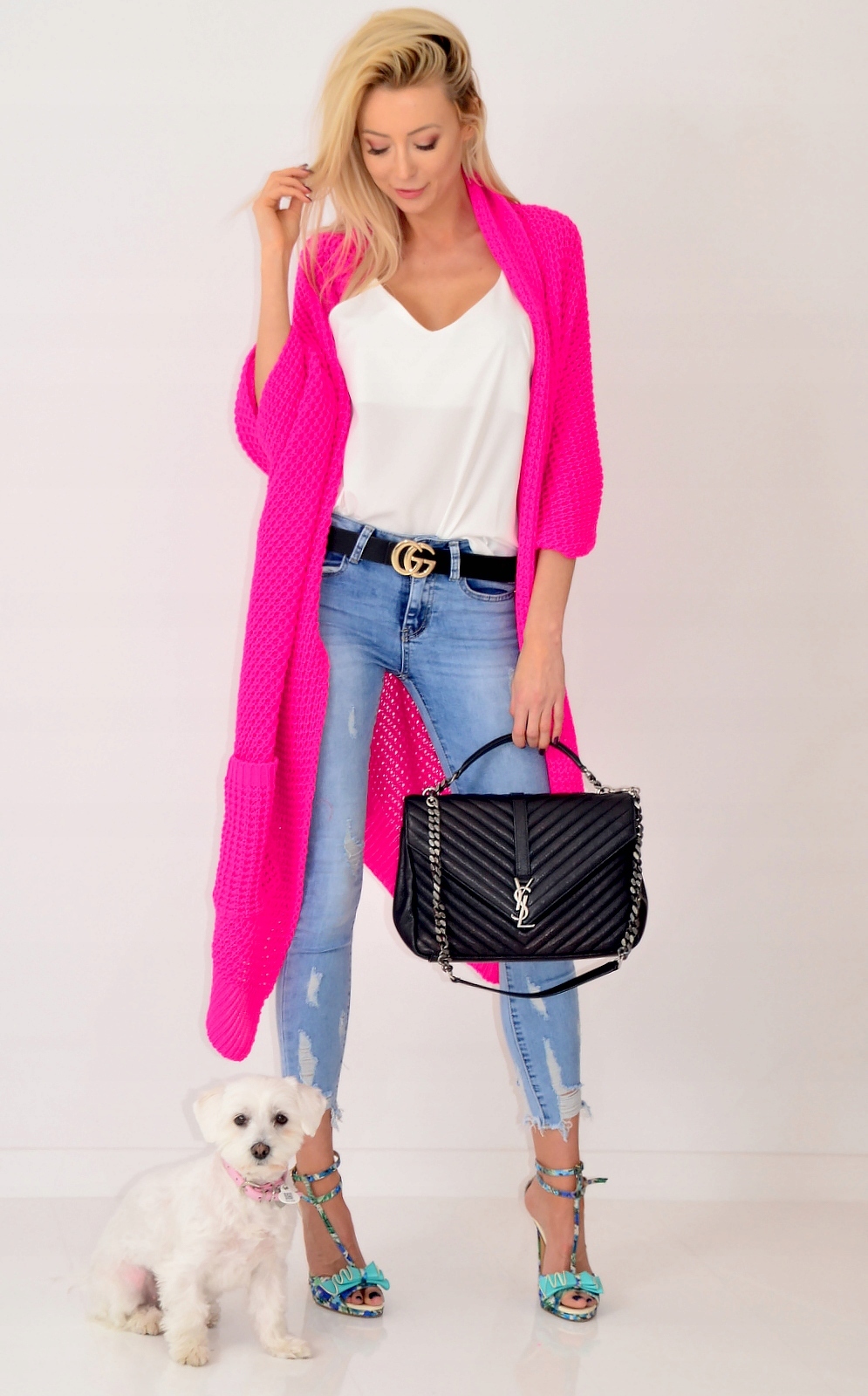 Fashionweek Kardigan bez zapínania z kvalitného materiálu ANNA