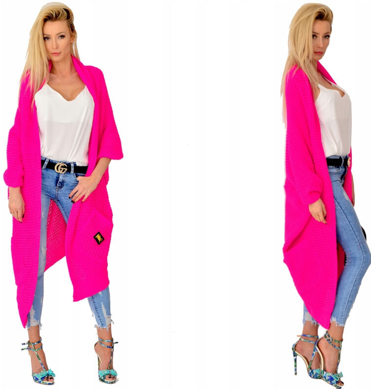 Fashionweek Kardigan bez zapínania z kvalitného materiálu ANNA