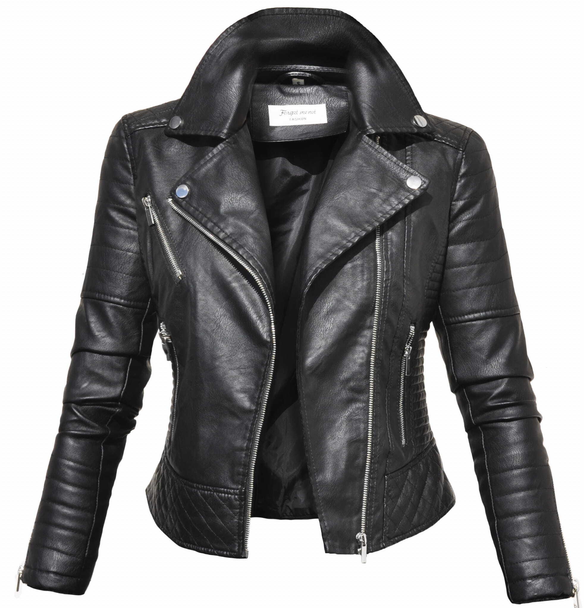 Fashionweek Bunda Ramoneska MOTO BIKER F1941