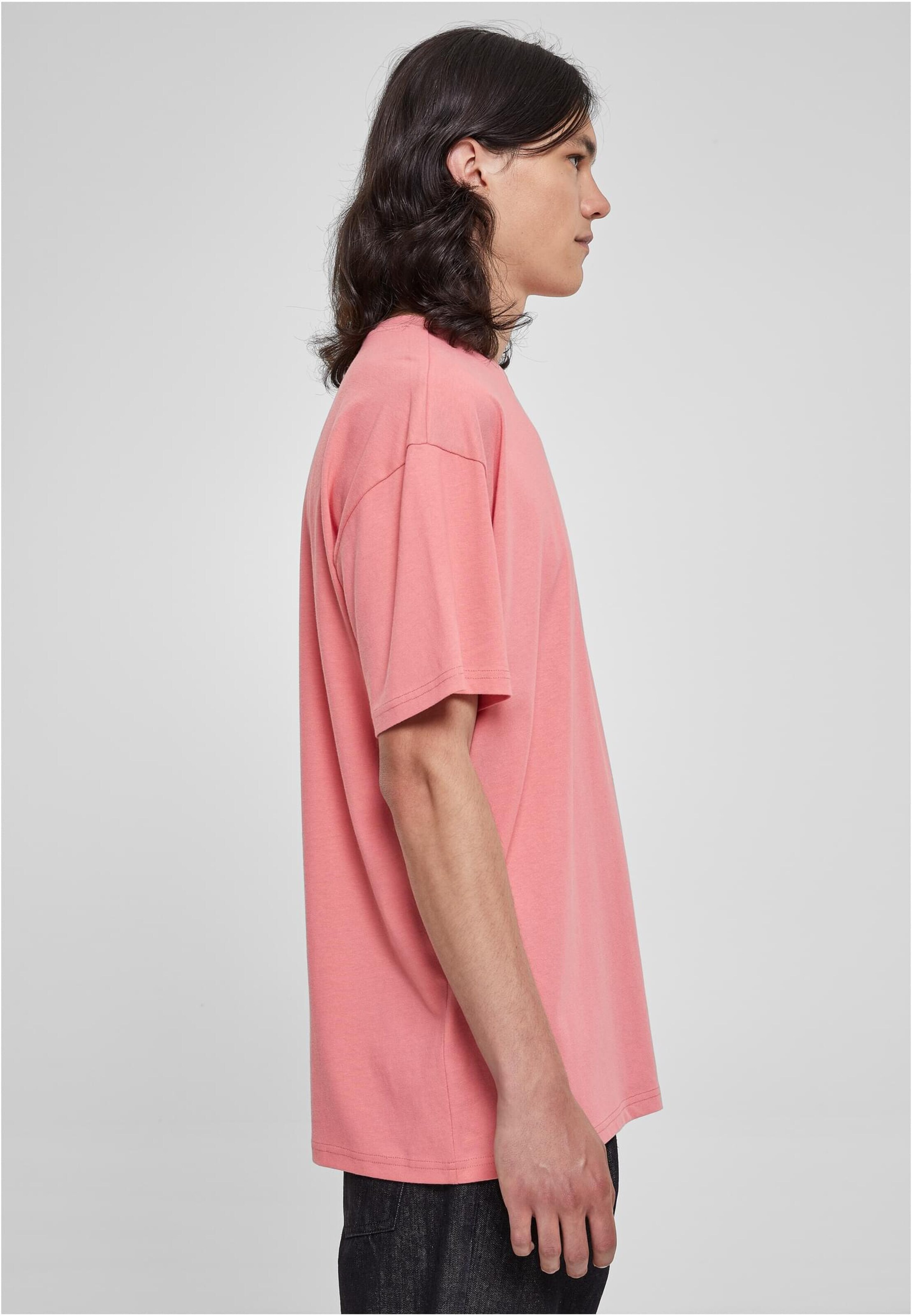 Urban Classics Tričko svetloružová