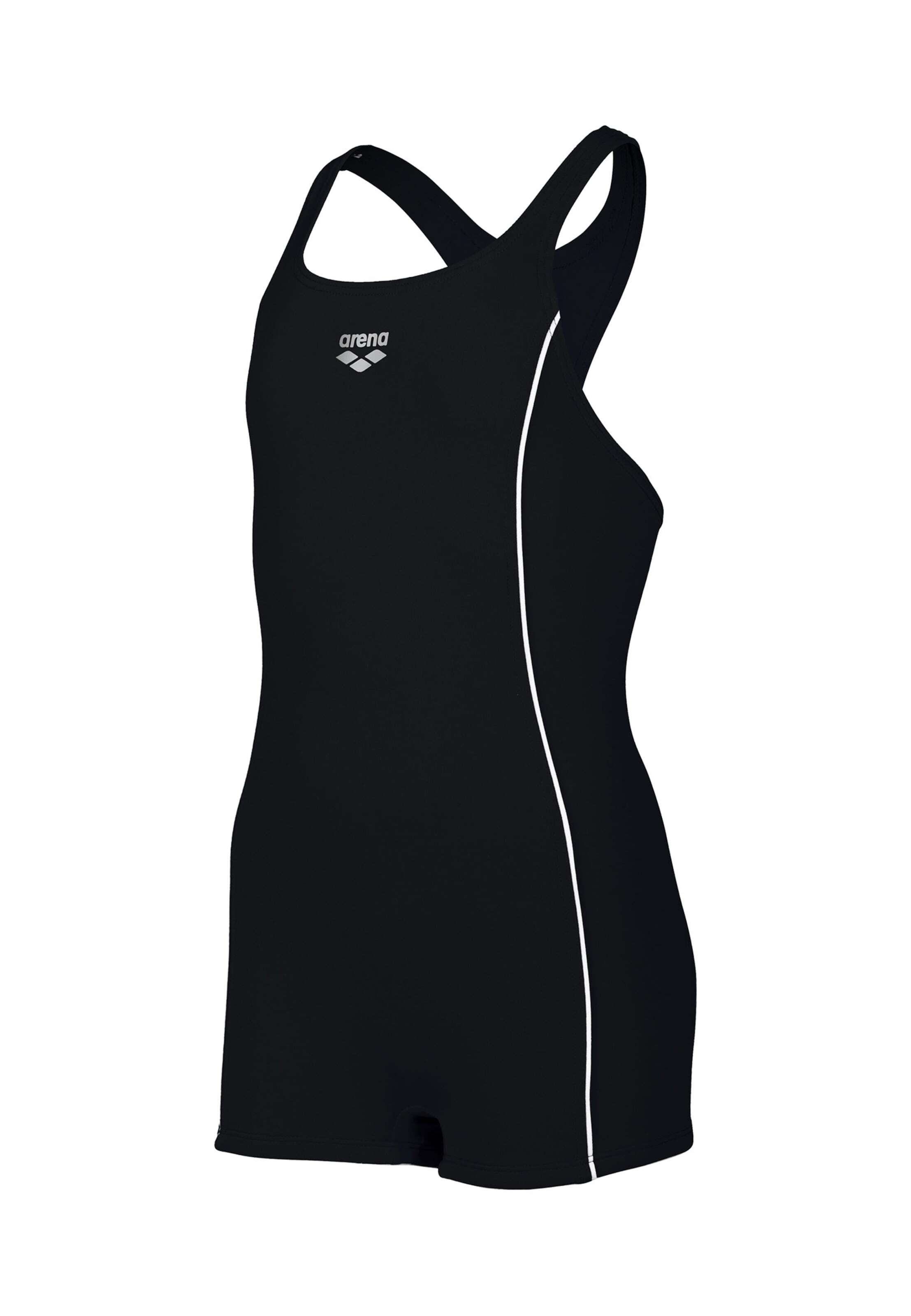 ARENA Jednodielne plavky 'FINDING JR' čierna / biela