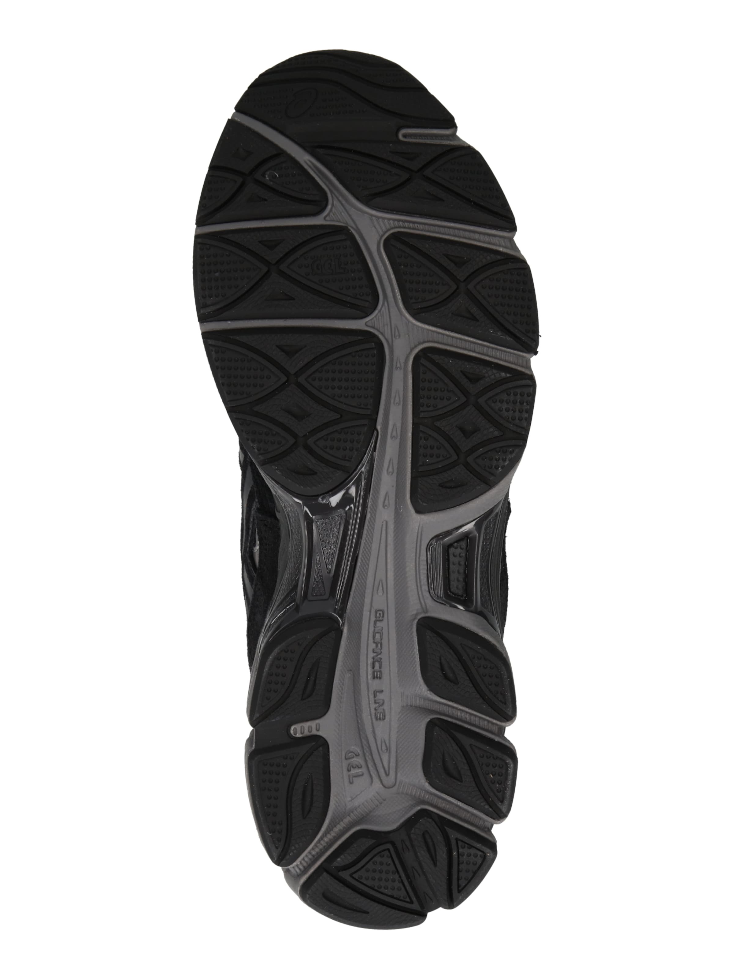 ASICS SportStyle Nízke tenisky 'Gel-Nyc' čierna / strieborná