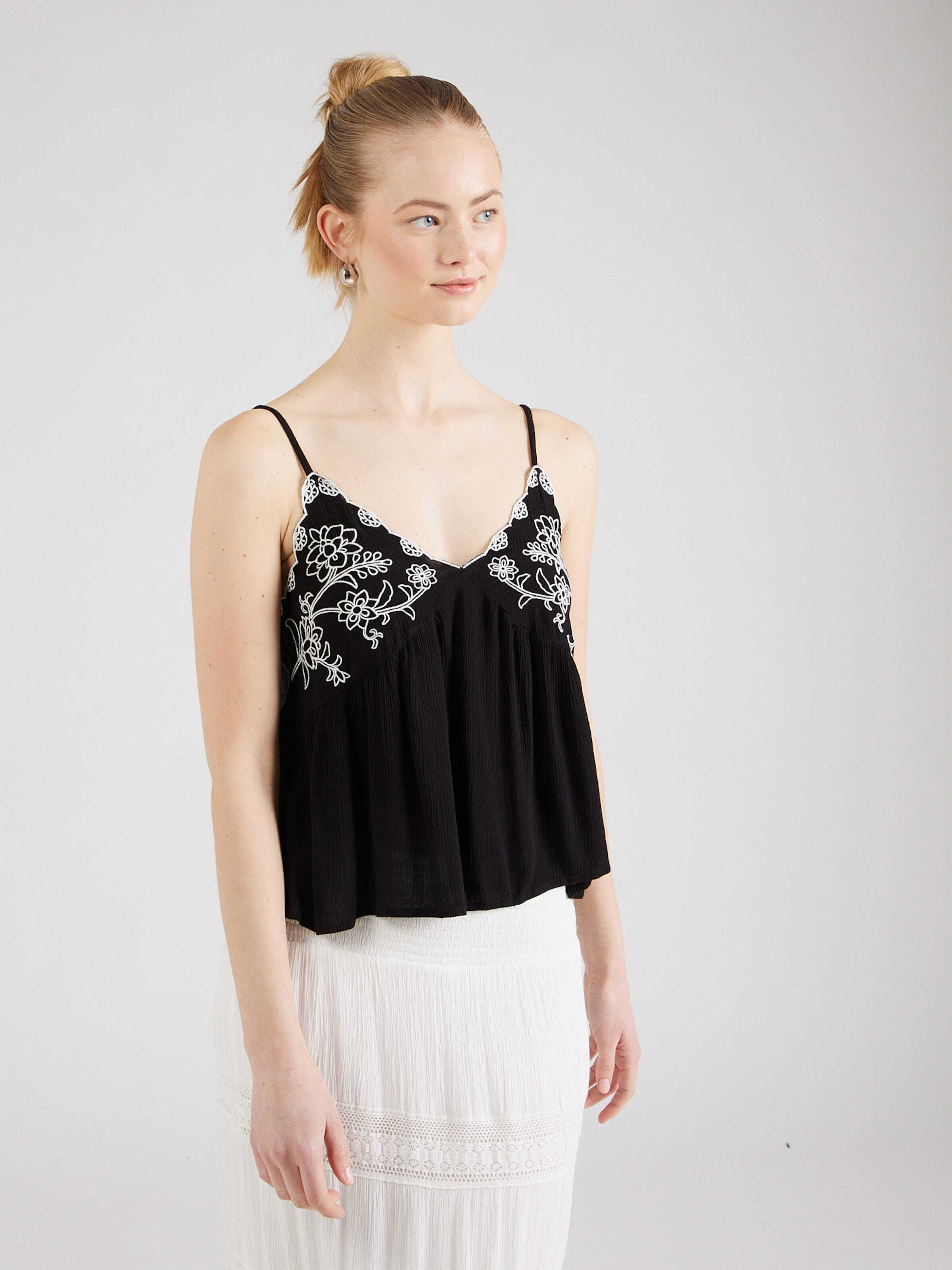 ABOUT YOU Top 'Ria' čierna