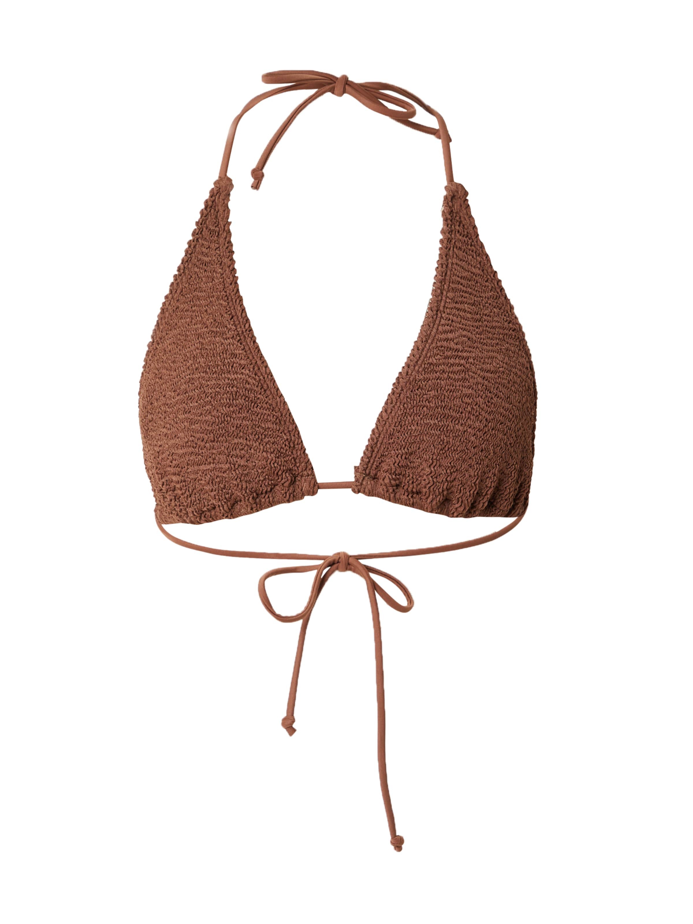 RÆRE by Lorena Rae Bikinový top 'Leyla' hnedá