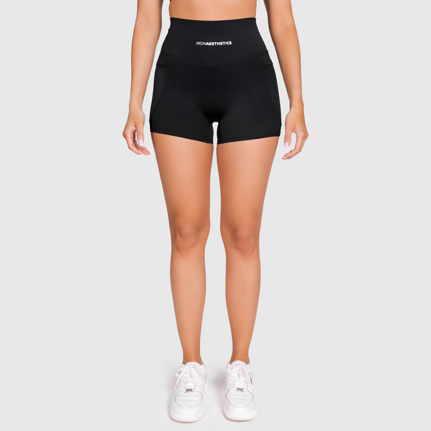 Športové kraťasy Iron Aesthetics Siren, čierne
