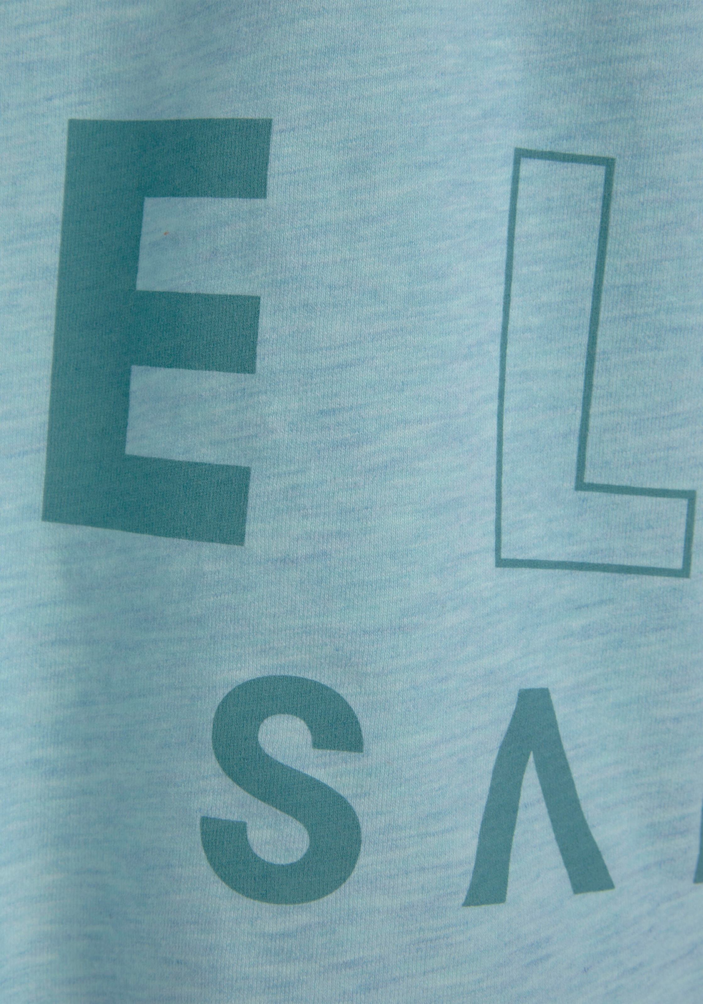 Elbsand Tričko tyrkysová / modrozelená