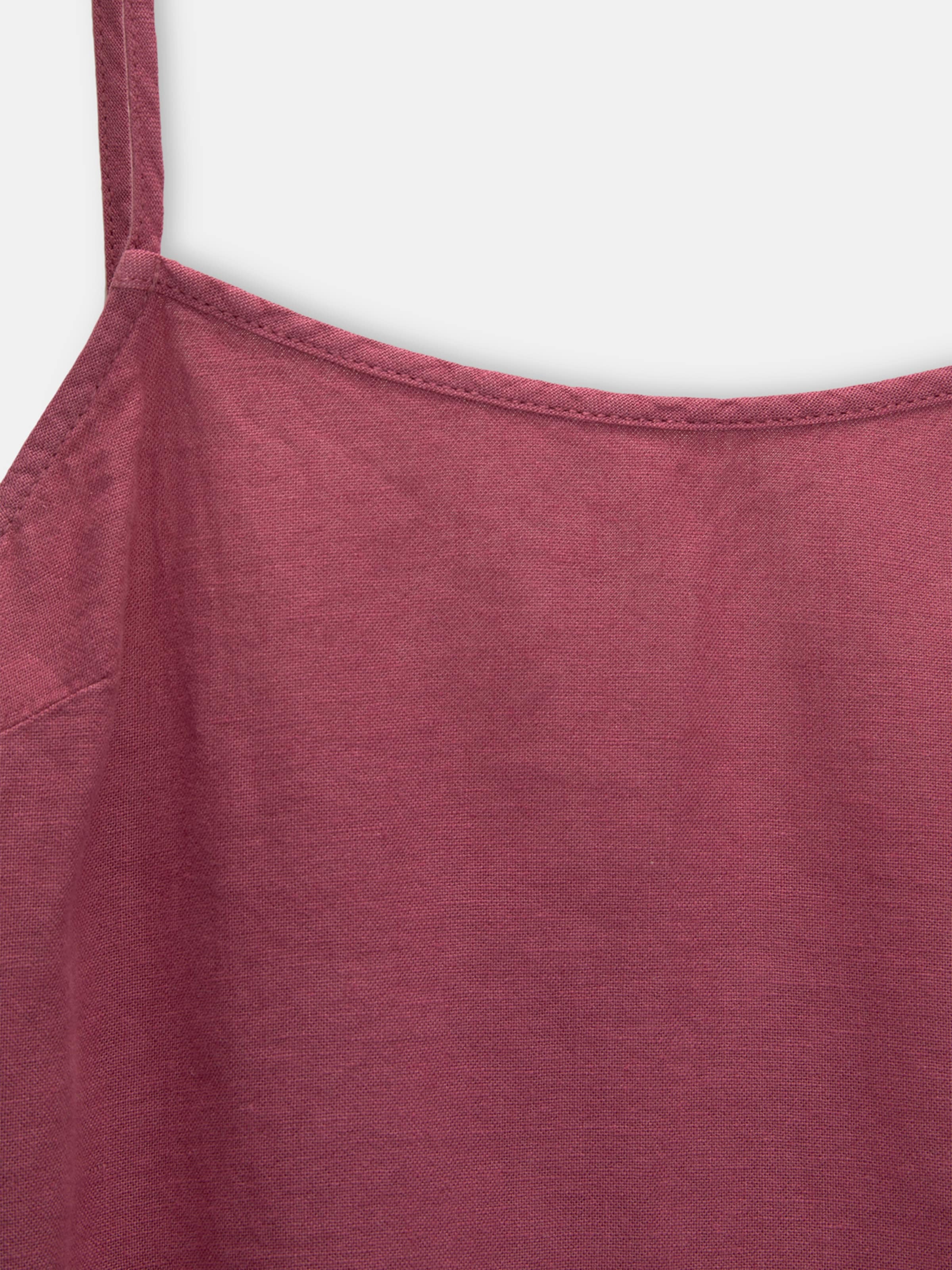 Pull&Bear Top burgundská