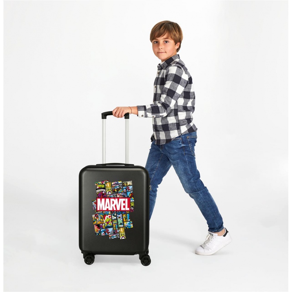 JOUMMA BAGS Luxusný detský ABS cestovný kufor MARVEL, 55x38x20cm, 34L, 3681762