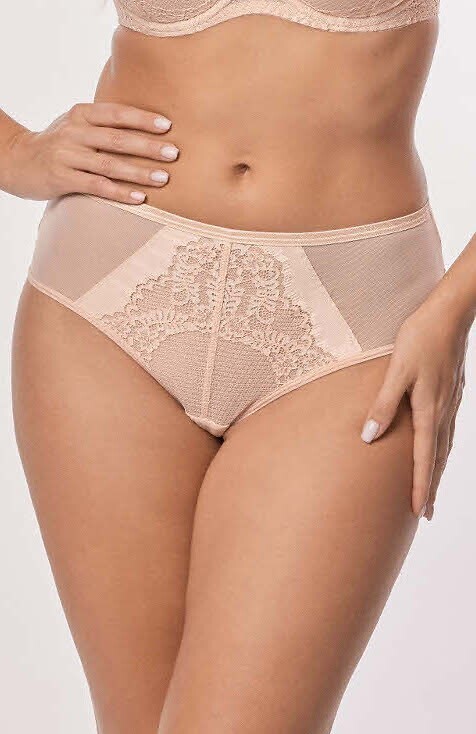 Béžové čipkové nohavičky Mefemi Casilda II