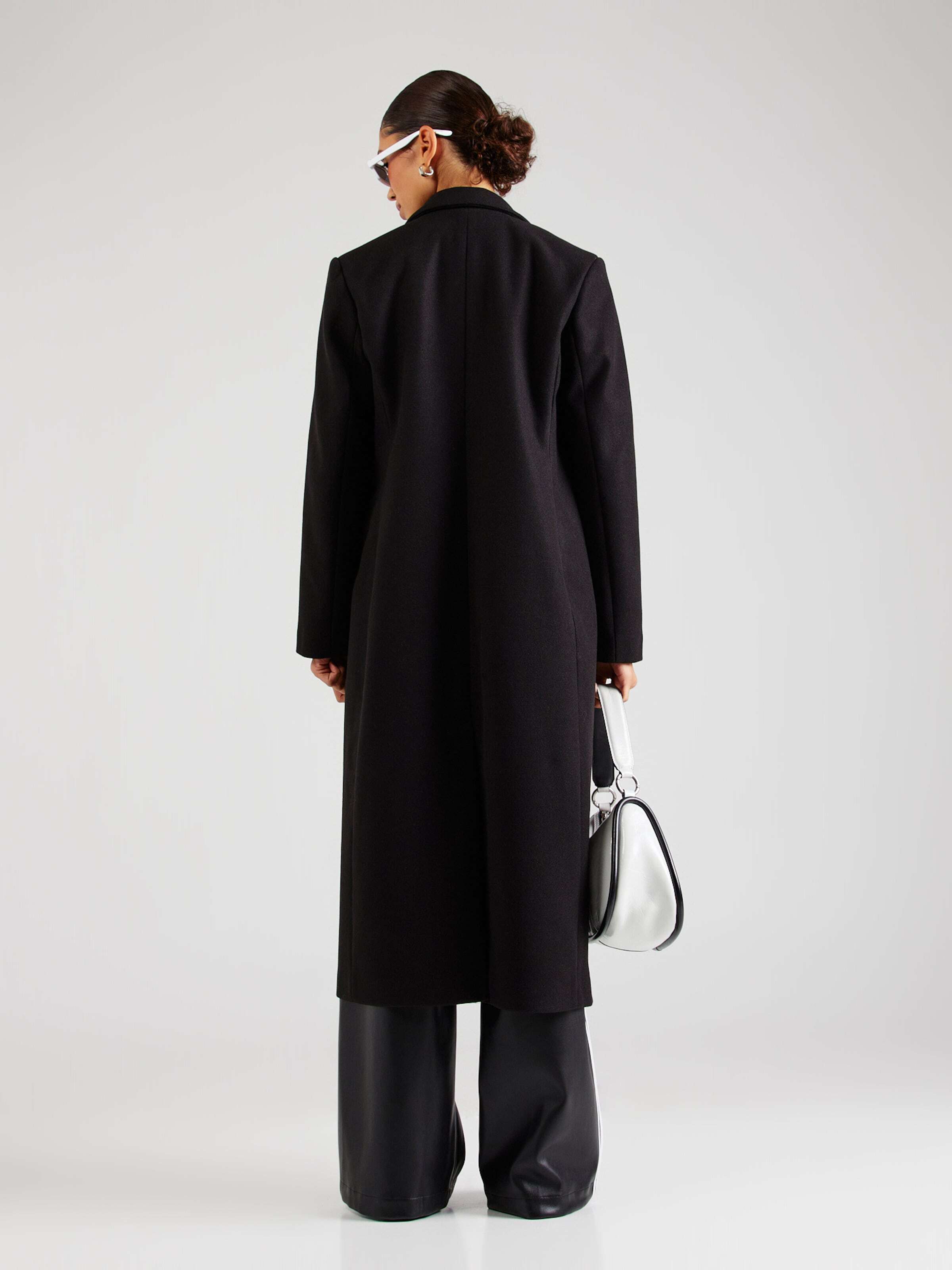 VILA Prechodný kabát 'Solo' čierna