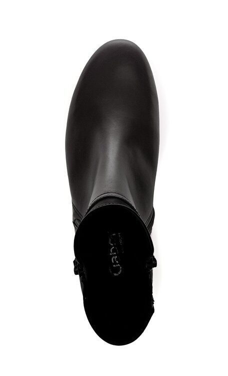 Kotníková obuv v širším zpracování Gabor 52.718.57 černá