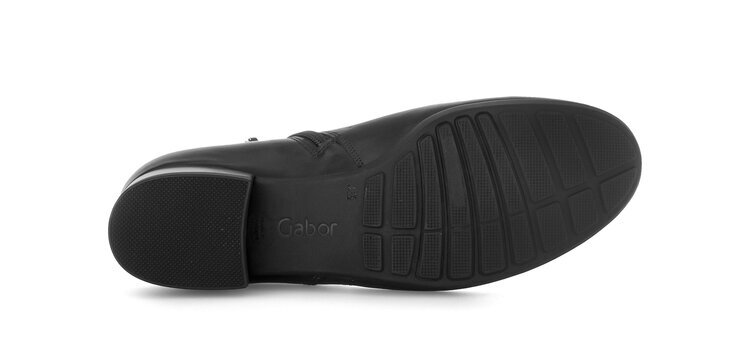 Kotníková obuv v širším zpracování Gabor 52.718.57 černá