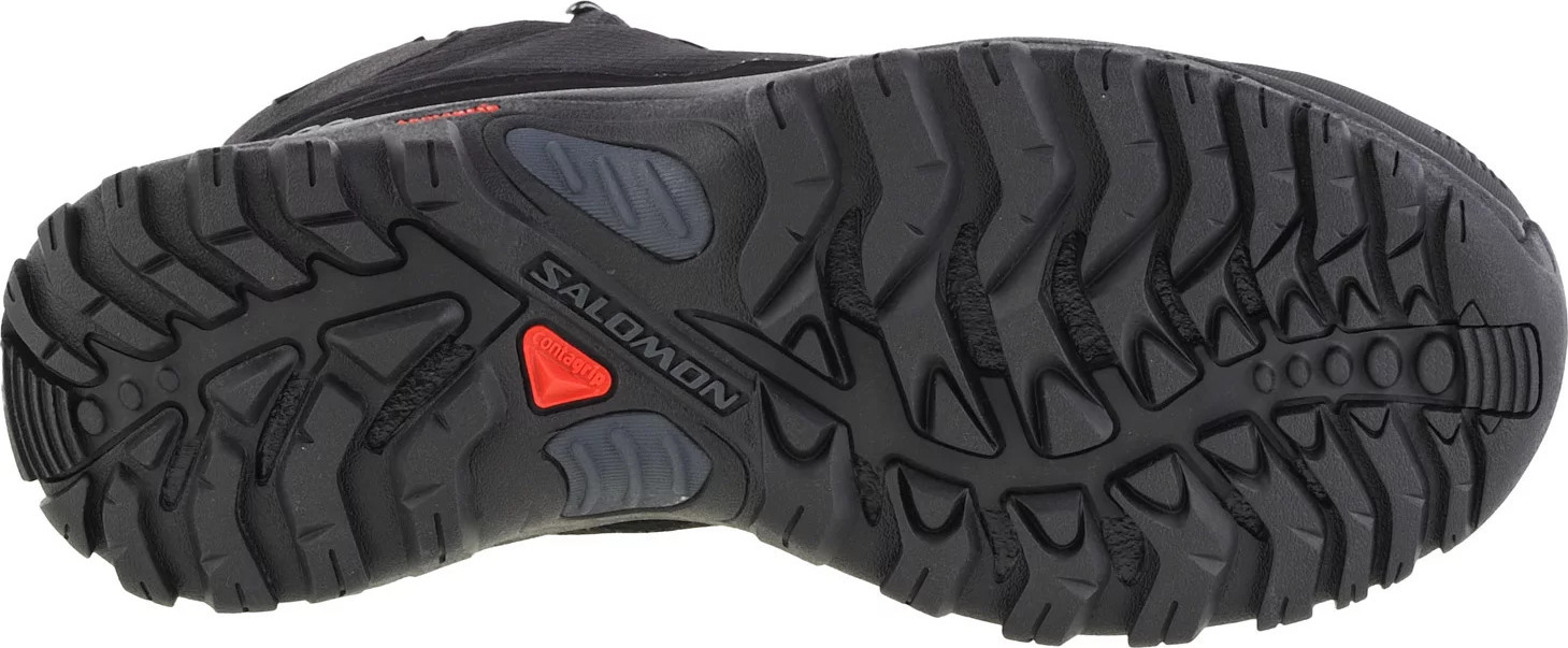 Čierno-ružová dámska treková obuv Salomon Shelter CS WP W 411105