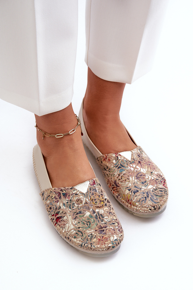 Dámske kožené balerínky Maciejka