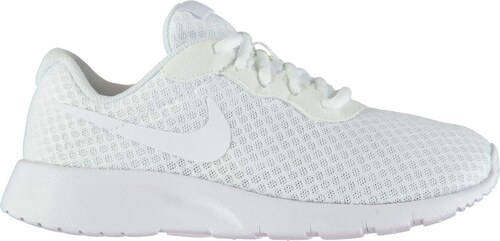 nike tanjun girls trainers white