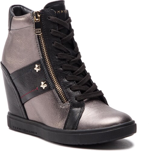 hardware sneaker wedge fw0fw04303 black 990