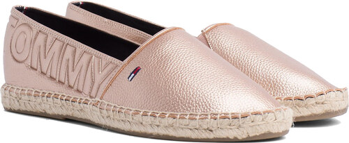 tommy hilfiger metallic espadrilles