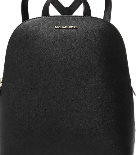 Michael Kors Cindy Large Saffiano Leather Backpack Black 