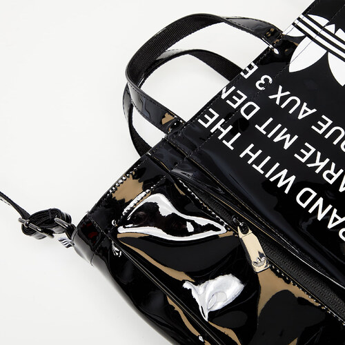 adidas Originals Vintage Airliner Luxe Shopper Bag Black - GLAMI.sk