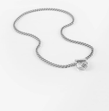 Guess 'Lock Me Up' Necklace - GLAMI.sk