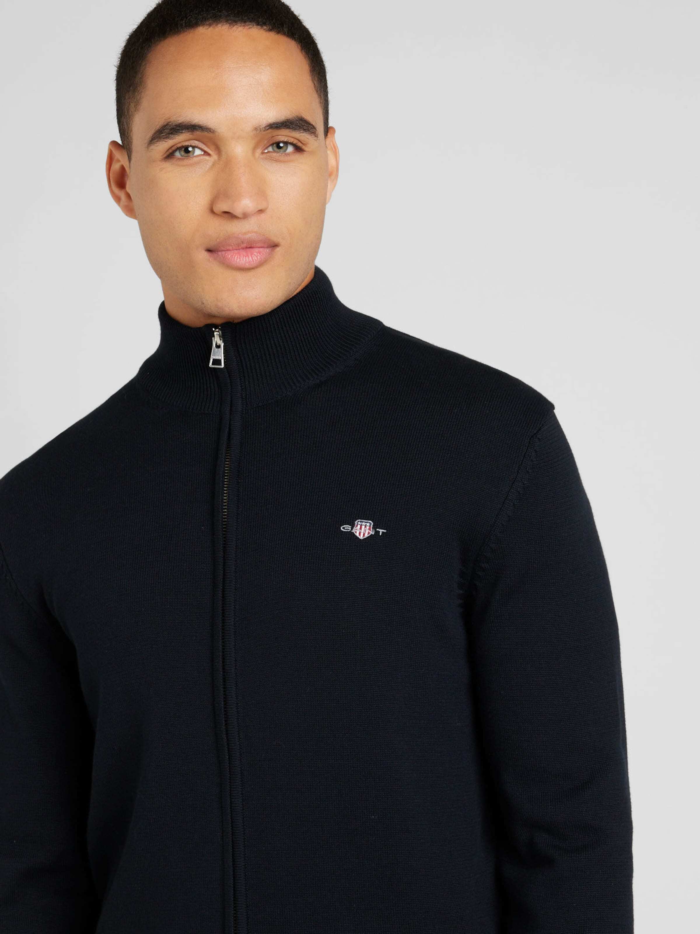 GANT Kardigán čierna