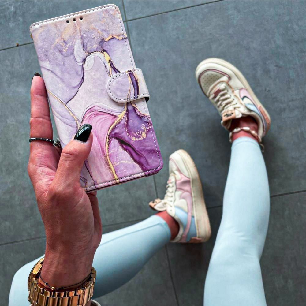 TECH-PROTECT Marble Puzdro pre Samsung Galaxy A55 5G, Ružové