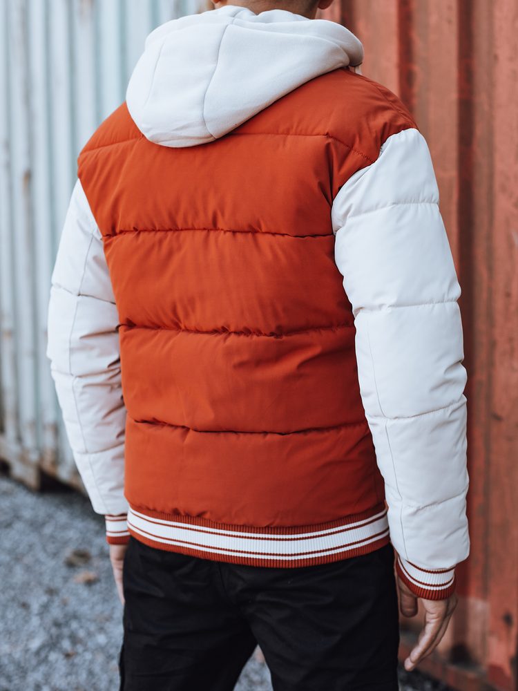 Dstreet Červená prešívaná bomber bunda