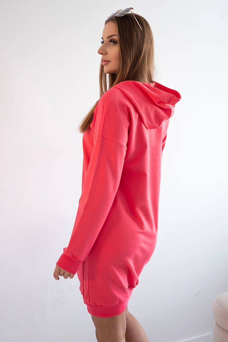 Kesi Šaty Roza s kapucňou