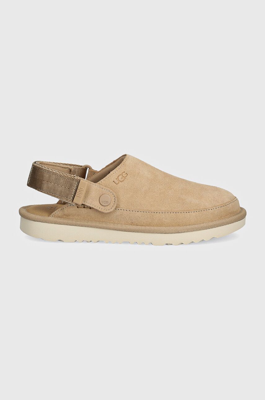 Detské semišové papuče UGG GOLDENSTAR CLOG