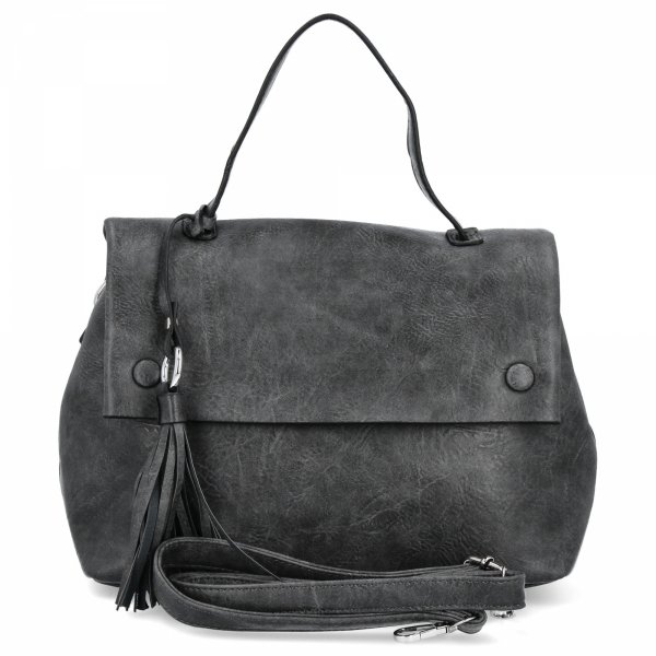 Dámská kabelka listonoška Herisson šedá 18R302