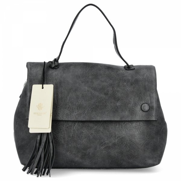 Dámská kabelka listonoška Herisson šedá 18R302