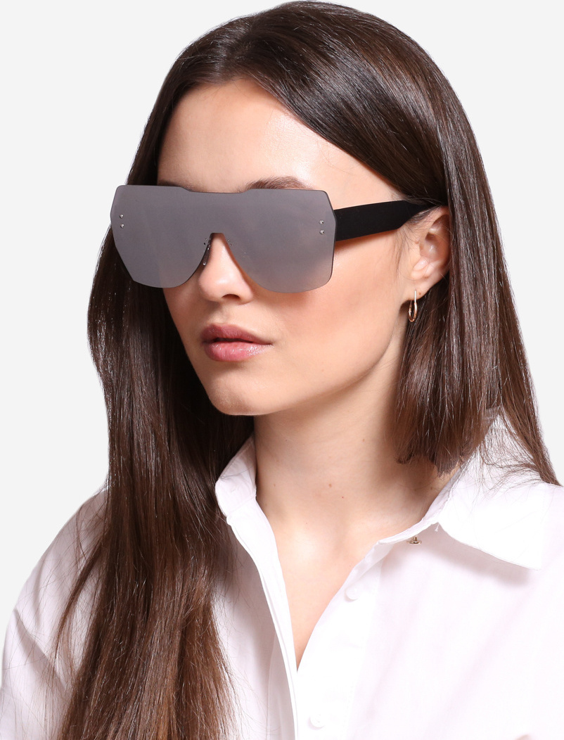 Dámske slnečné okuliare Shelovet - čierna-sivá OKU-6108-5G